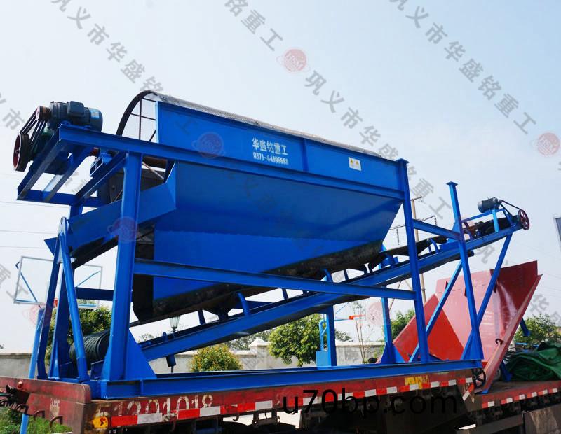 小型(xing)自動(dong)篩(shai)沙(sha)機(ji)