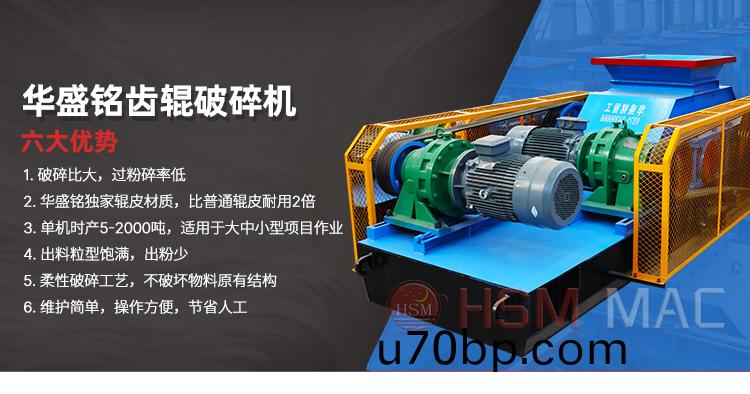 碎煤廠(chang)齒(chi)輥(gun)破(po)