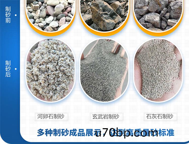 液壓對(dui)輥製砂(sha)機(ji)