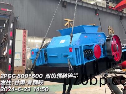 2PGC800x600雙(shuang)齒(chi)輥(gun)破碎機(ji) 髮(fa)徃甘(gan)肅