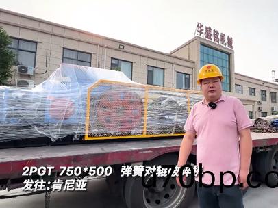 2PGT 750*500 彈簧對(dui)輥破碎(sui)機(ji)髮徃:肎(ken)尼(ni)亞